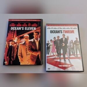 "Ocean's Eleven" And "Ocean's Twelve" Wide Screen Edition DVD Set.